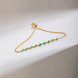 Emeraya Baguette Bracelet