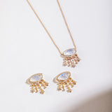 The Blue Moon Earrings