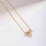 Bow Pendant Necklace