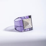 Violette Lucid Pyramid Ring