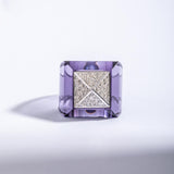 Violette Lucid Pyramid Ring