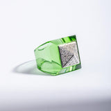 Verte Lucid Pyramid Ring