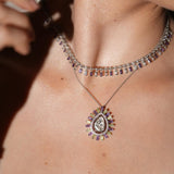 Baguette Eternity Necklace