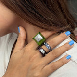 Verte Lucid Pyramid Ring