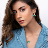 Small Crescent Moon Earrings