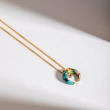Small Crescent Moon Necklace