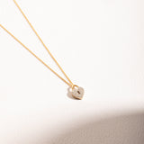 Antique Love Lock Diamond Necklace