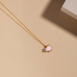 Pink Opal Flying Love Pendant