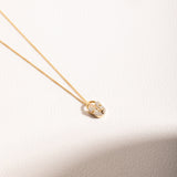Medieval Diamond Lock Necklace