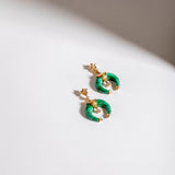 Small Crescent Moon Earrings