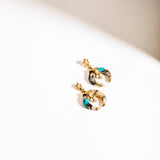 Small Crescent Moon Earrings